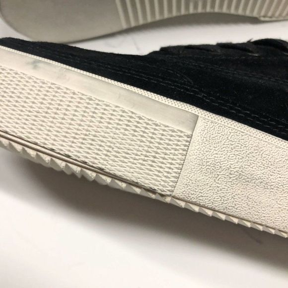 ALL SAINTS| Mercia Low Top Trainer Black Chunky Sneaker - Picture 3 of 8